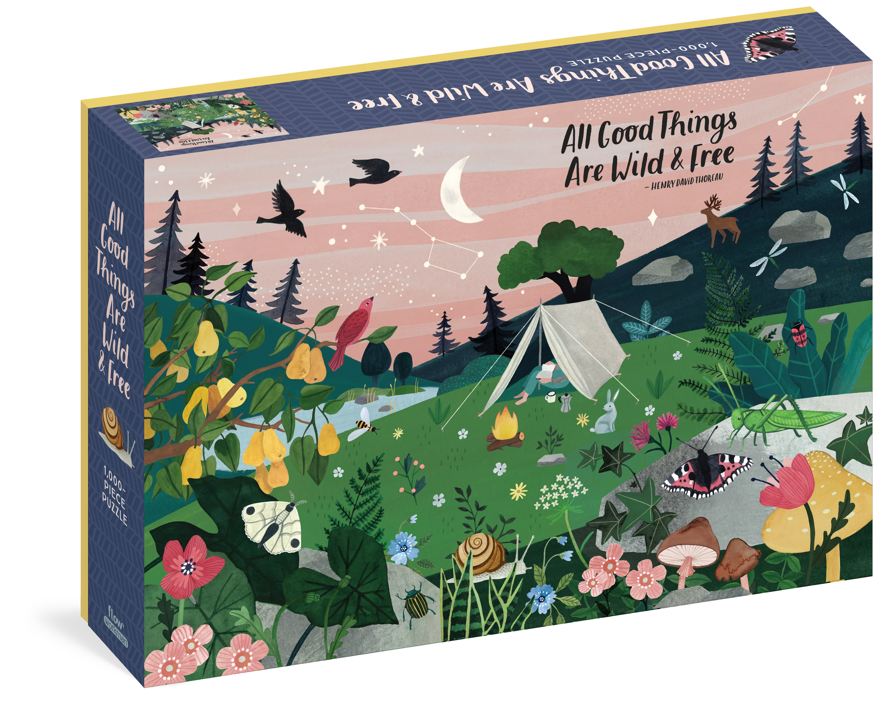 1000 PC All Good Things Are Wild And Free Puzzle