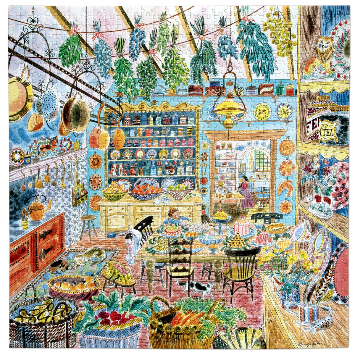 1000 PC Victorian Kitchen Puzzle - Image 2