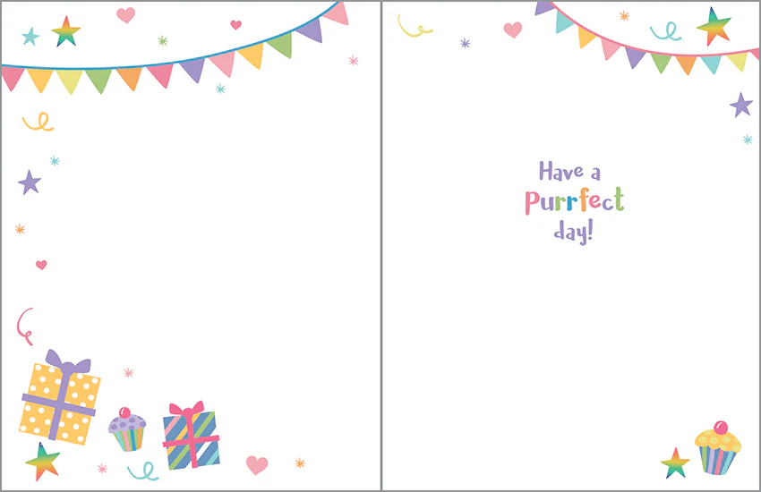 Birthday Kitty Card - Image 2