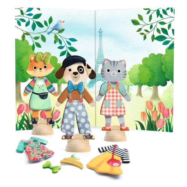 Bonjour Paris Collage Craft Set - Image 2