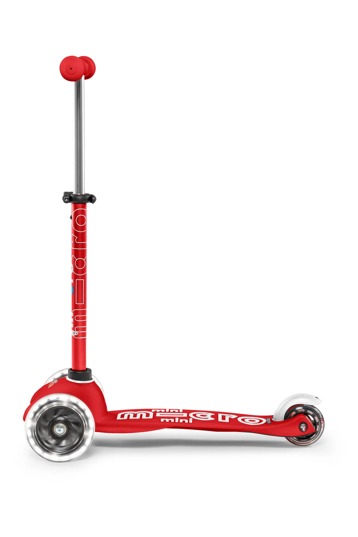 LED Red Mini Micro Kickboard Deluxe Scooter - Image 3