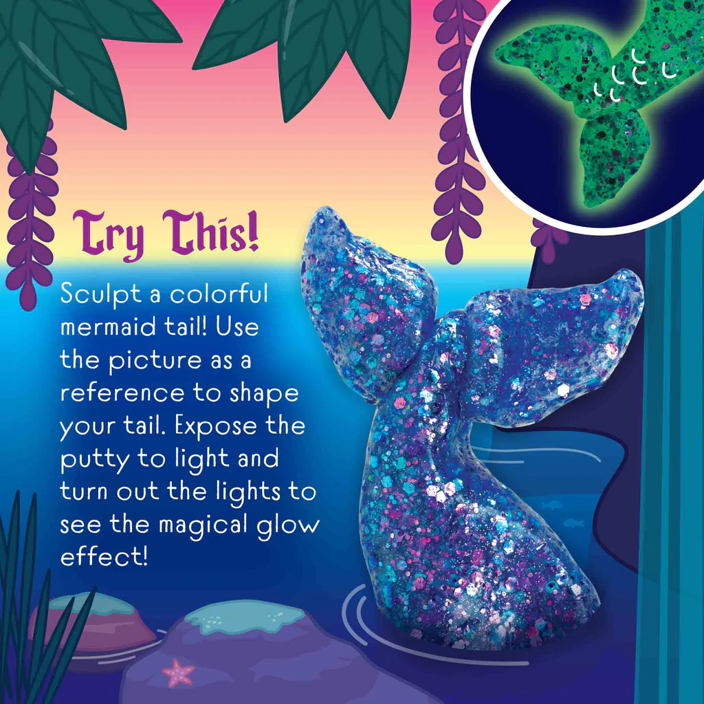 Mermaid Tale Glowbright Putty Tin - Image 3