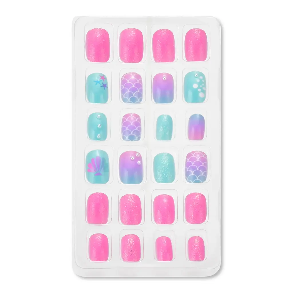 Mermaid Vibes Press-On Nails Set - Image 2