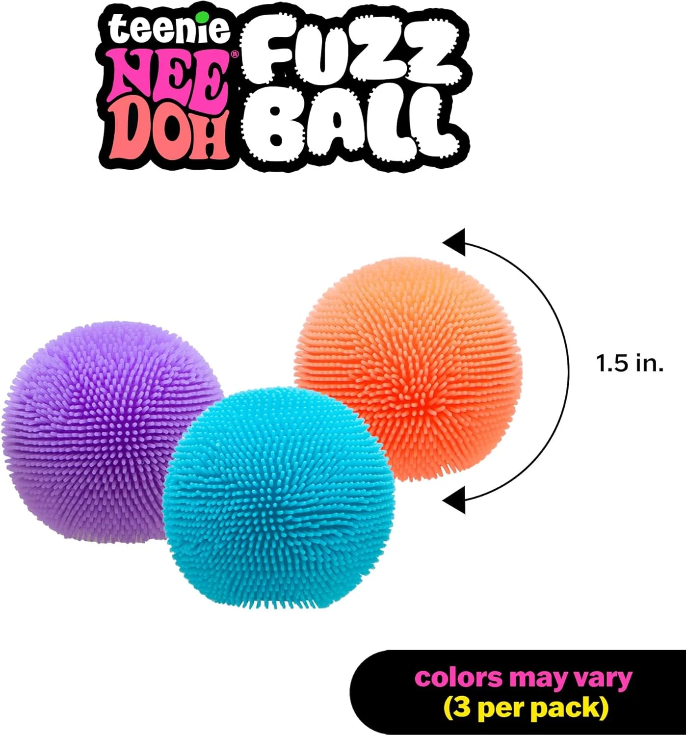 Needoh Teenie Fuzz Ball - Image 2