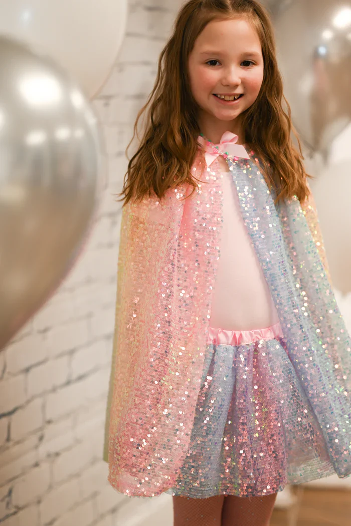 Ombre Sequins Cape Size 4-6 - Image 2