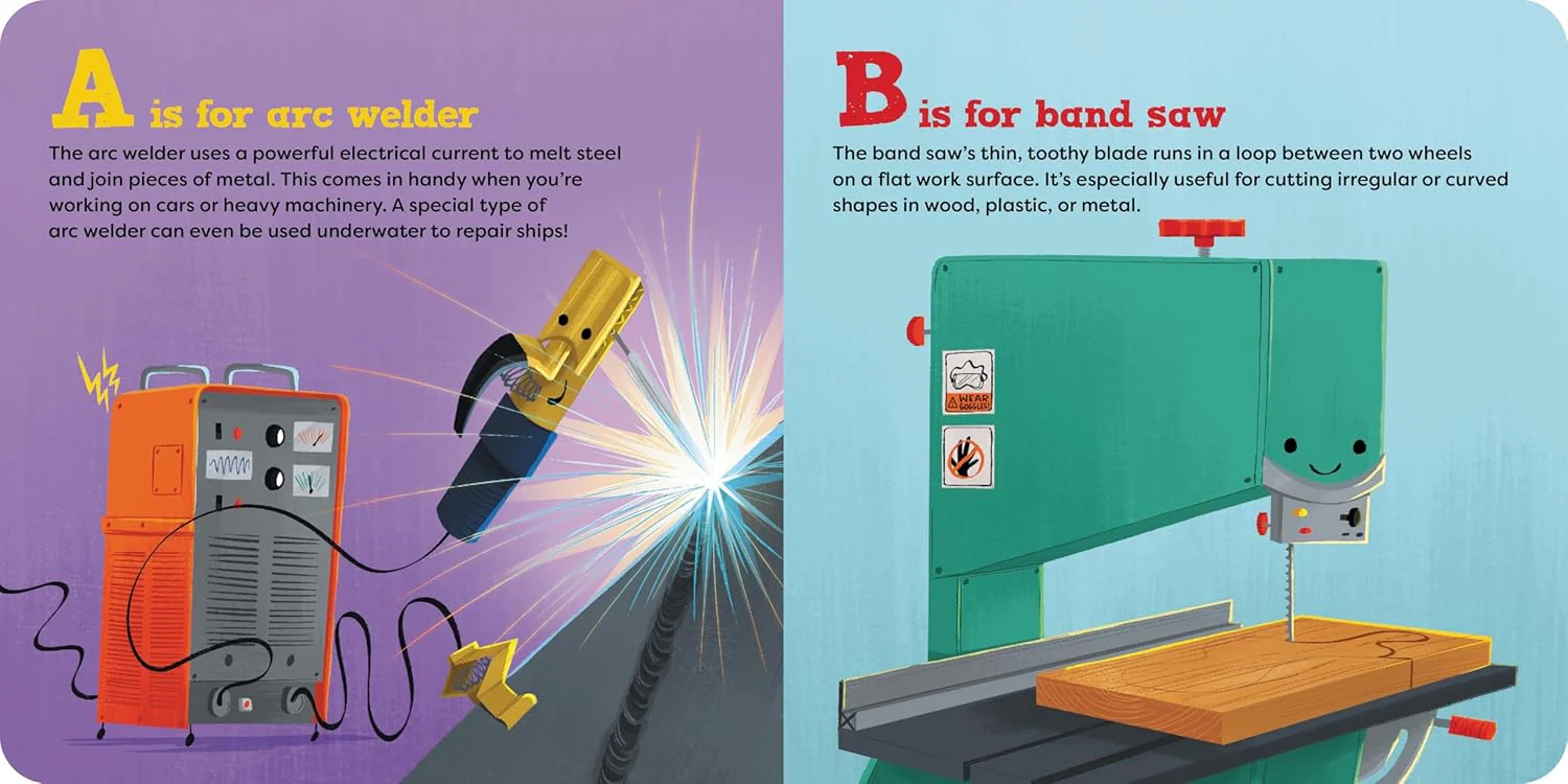The Power Tool Alphabet Board Book - Image 2