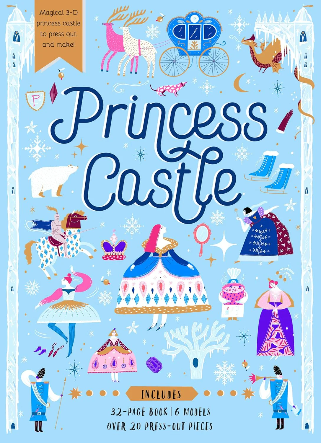 Princess Castle Book And 3-D Model Castle