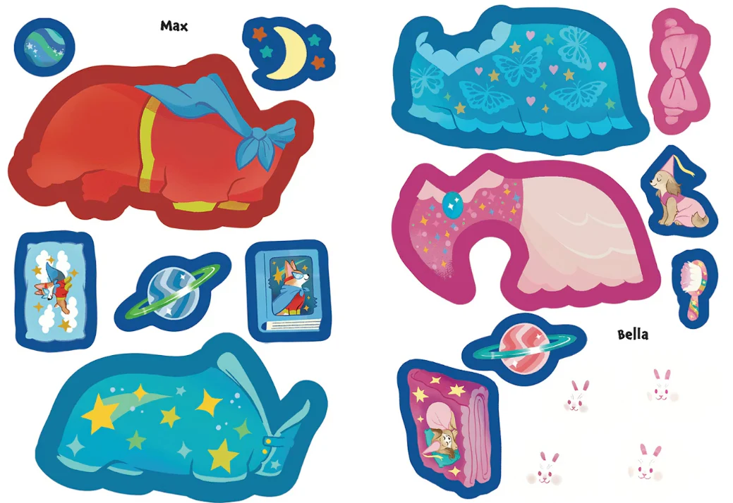 Puppies In Pjs Sticker Activity Book - Image 2