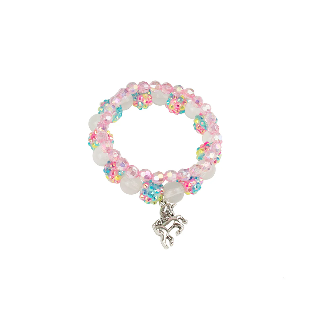 Sparkly Pony 2 Piece Bracelet Set